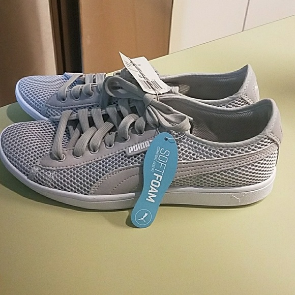 puma vikky mesh trainers